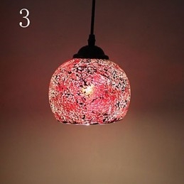 Lampadario a sospensione in vetro Marcelo G, moderno, retrò, classico, 3 lampadine E26/E27