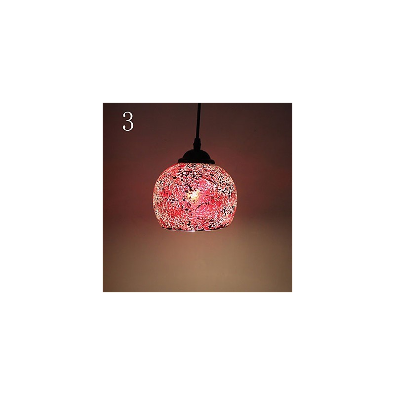 Lampadario a sospensione in vetro Marcelo G, moderno, retrò, classico, 3 lampadine E26/E27