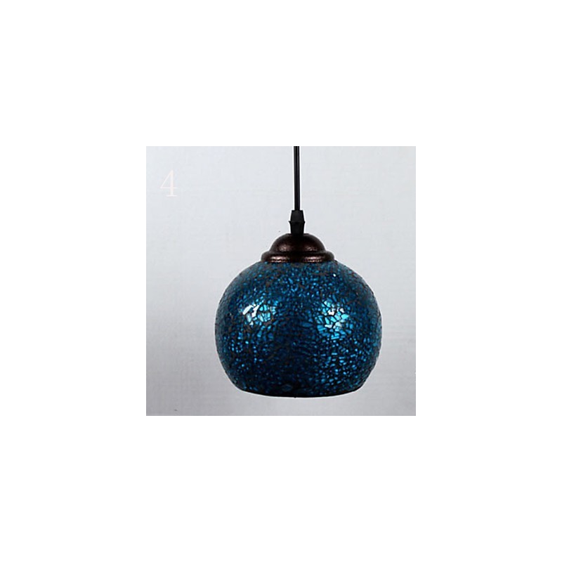 Lampadario a sospensione in vetro Marcelo G, moderno, retrò, classico, 3 lampadine E26/E27