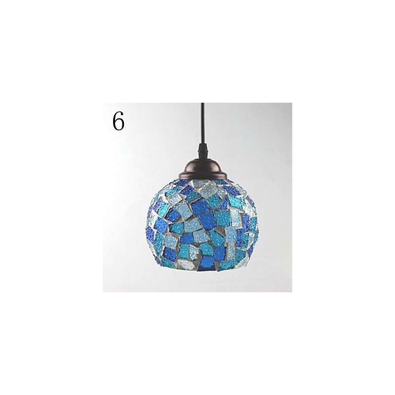 Lampadario a sospensione in vetro Marcelo G, moderno, retrò, classico, 3 lampadine E26/E27