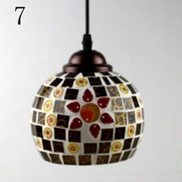 Lampadario a sospensione in vetro Marcelo G, moderno, retrò, classico, 3 lampadine E26/E27