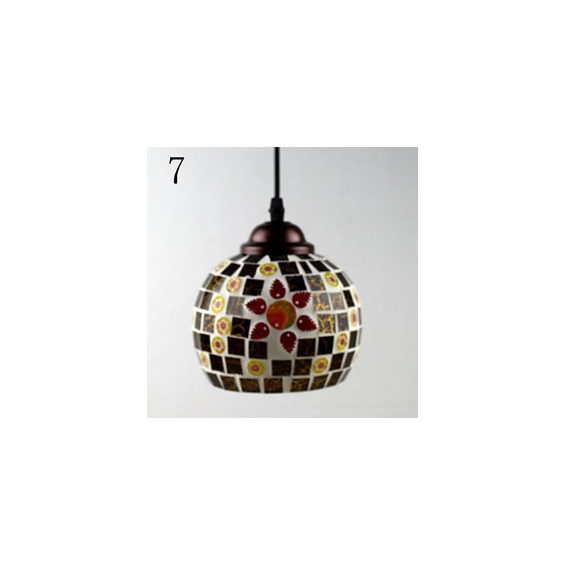 Lampadario a sospensione in vetro Marcelo G, moderno, retrò, classico, 3 lampadine E26/E27