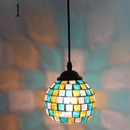 Lampadario a sospensione in vetro Marcelo G a 3 luci E26/E27