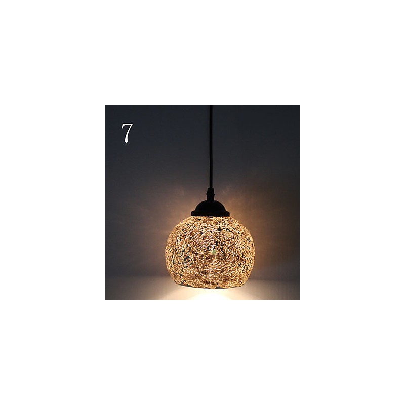 Lampadario a sospensione in vetro Marcelo G a 3 luci E26/E27