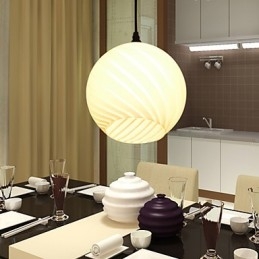 Lampadario a sospensione in vetro contemporaneo L