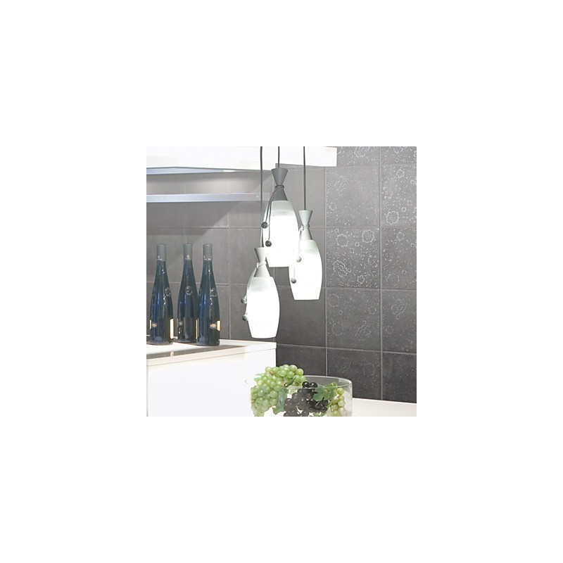 Lampada a sospensione a goccia creativa con foglie, 3 luci