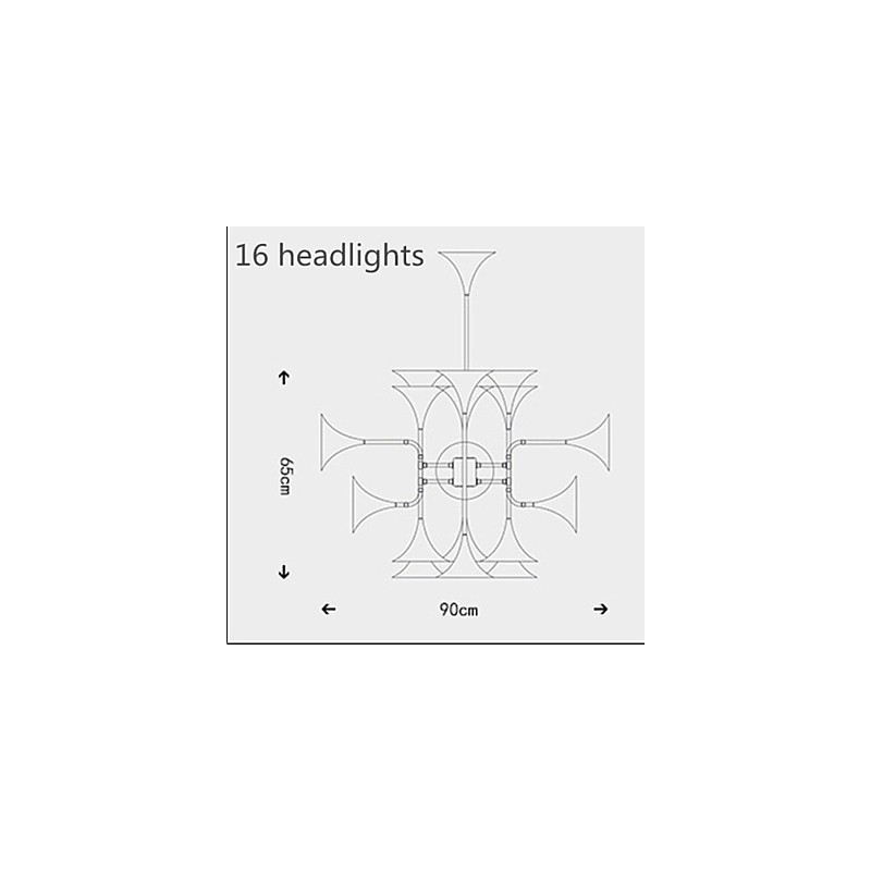 Lampadario country mini in metallo dorato a 3 livelli
