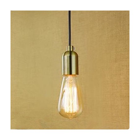 Lampadario a sospensione decorativo in bronzo, 10 lampadine, 1 livello