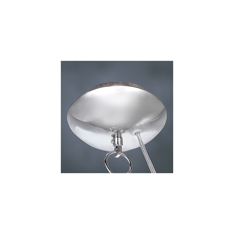 Lampada a sospensione mini moderna contemporanea dipinta in vetro bianco
