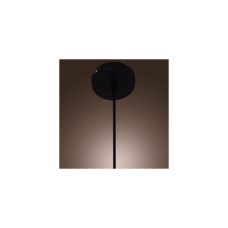 Lampada a sospensione mini vintage classica tradizionale in vetro trasparente