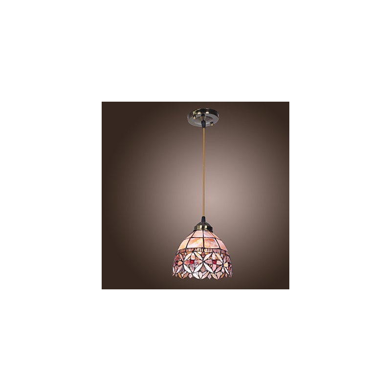 Lampada a sospensione Bowl Mini in vetro multicolore