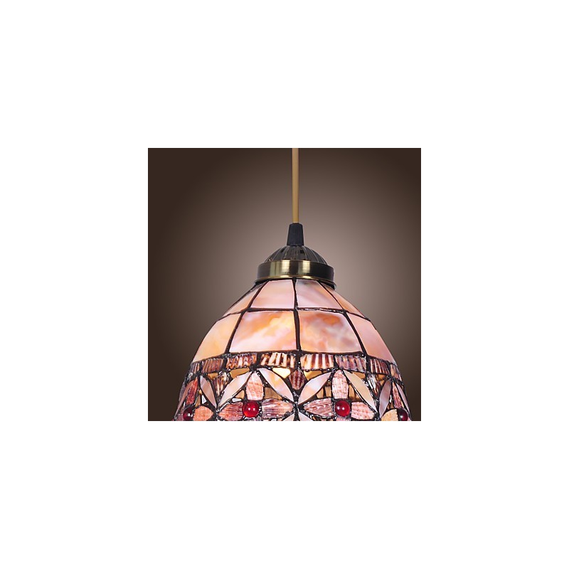 Lampada a sospensione Bowl Mini in vetro multicolore