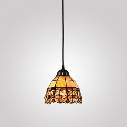 Lampada a sospensione Bowl Mini in vetro multicolore