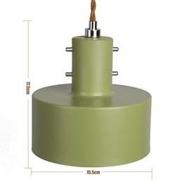 Lampada a sospensione mini in metallo stile country moderno per bambini