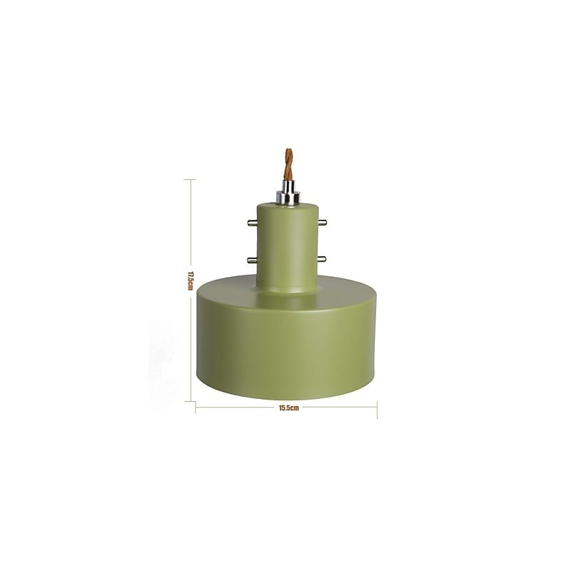 Lampada a sospensione mini in metallo stile country moderno per bambini