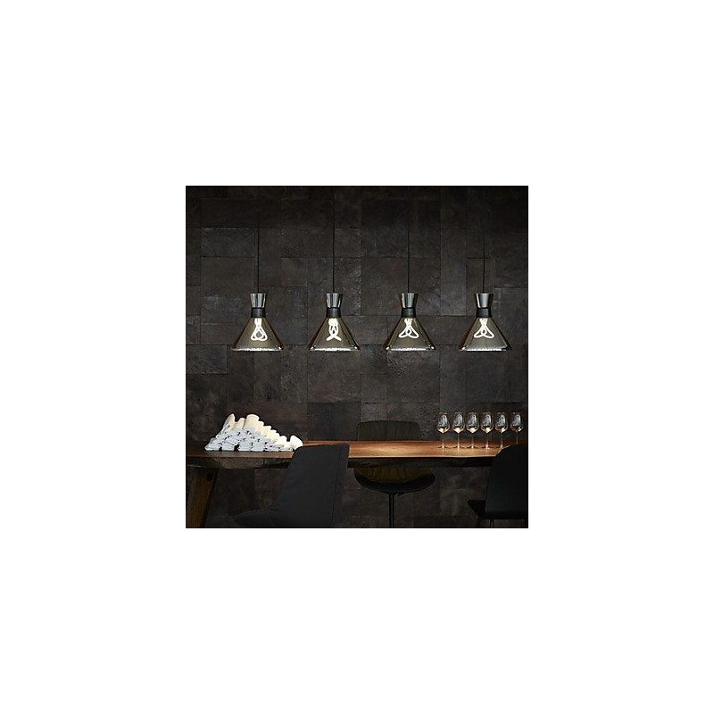 Lampada a sospensione mini moderna e contemporanea in vetro