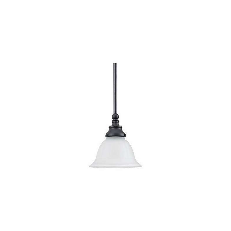 Lampada a sospensione classica con paralume bianco 16 x 16 x 80 cm