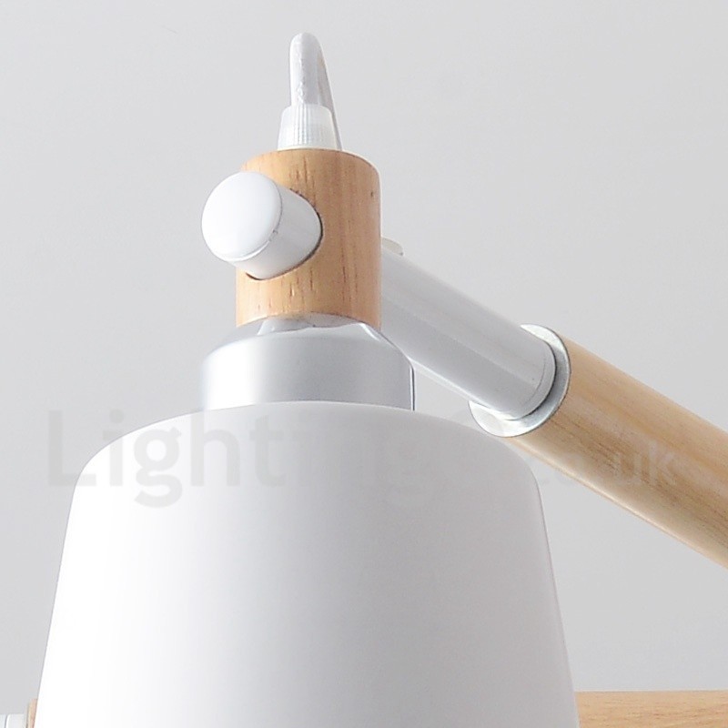 Lampadario moderno contemporaneo in legno a 3 luci 50 x 46 cm