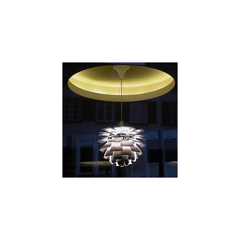 Lampadario contemporaneo moderno cromo in metallo argentato