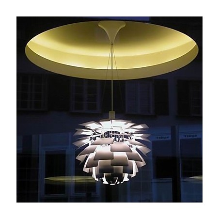 Lampadario contemporaneo moderno cromo in metallo argentato