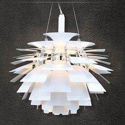 Lampadario contemporaneo moderno cromo in metallo argentato