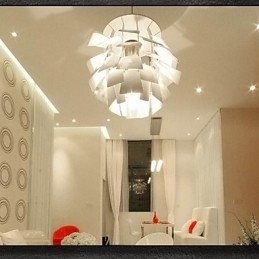 Lampadario contemporaneo moderno cromo in metallo argentato