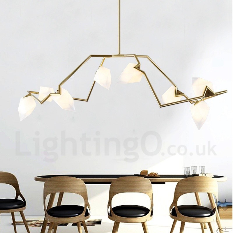 Lampadario contemporaneo a 8 luci