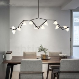Lampadario contemporaneo a 8 luci