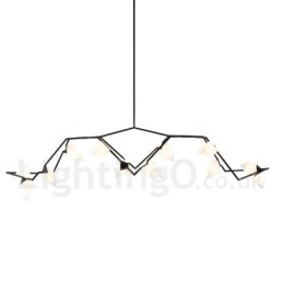 Lampadario contemporaneo a 8 luci