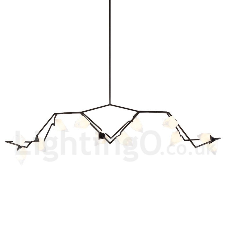 Lampadario contemporaneo a 8 luci
