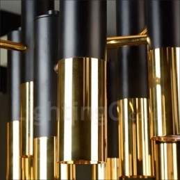 Lampadario moderno contemporaneo a 19 luci, 1 livello, 40 x 85 cm