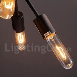 Lampadario Sputnik vintage retrò a 12 luci 75x75 cm