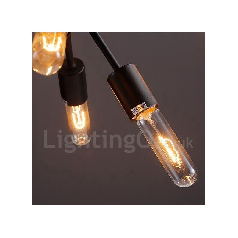 Lampadario Sputnik vintage retrò a 12 luci 75x75 cm