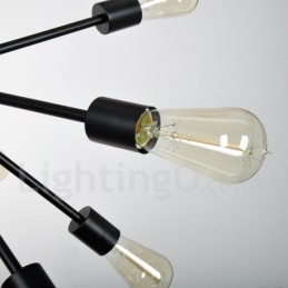 Lampadario Sputnik vintage retrò a 16 luci
