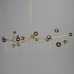Lampadario vintage country a 17 luci
