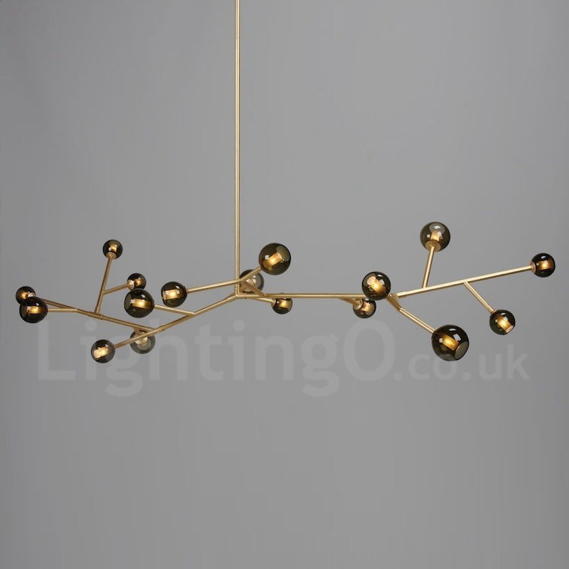 Lampadario vintage country a 17 luci