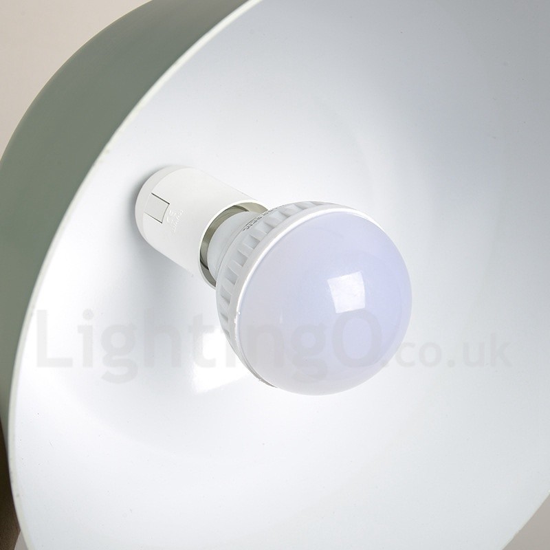 Lampada a sospensione moderna contemporanea 1 luce paralume in metallo