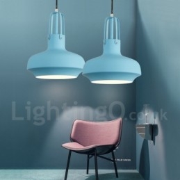 Lampada a sospensione moderna contemporanea 1 luce in metallo