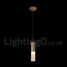 Lampada a sospensione moderna in legno 1 luce