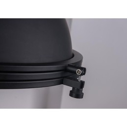Lampada a sospensione vintage nera in metallo e vetro
