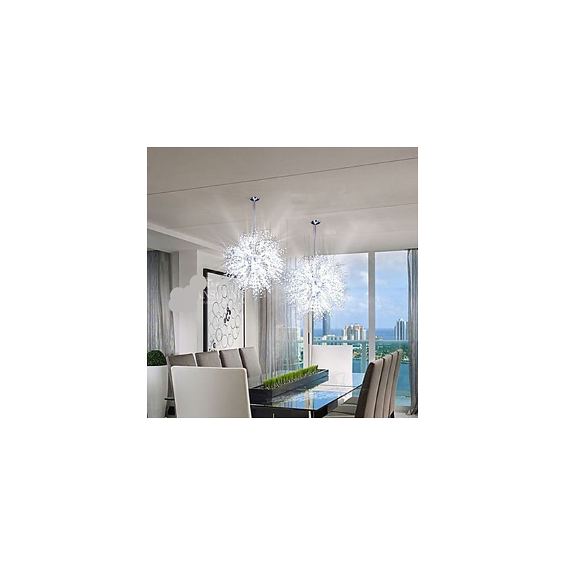 Lampadario a sospensione LED Dandelion Lamps Star Ball bianco 60 cm