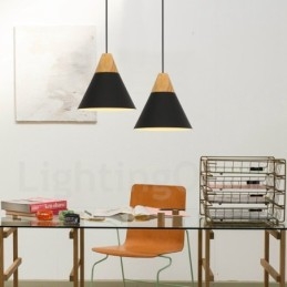 Lampada a sospensione moderna contemporanea in metallo 1 luce
