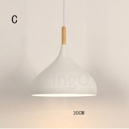 Lampada a sospensione moderna contemporanea in metallo 1 luce