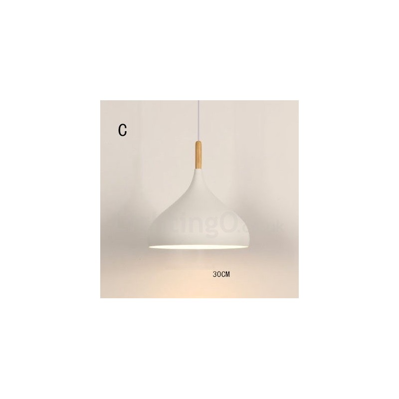 Lampada a sospensione moderna contemporanea in metallo 1 luce