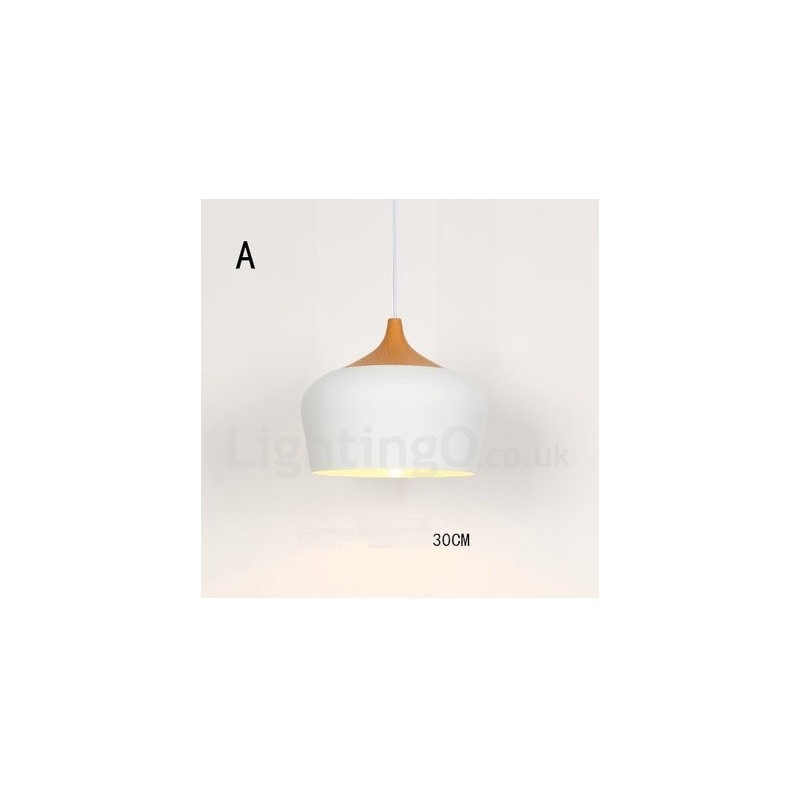 Lampada a sospensione moderna contemporanea in metallo 1 luce