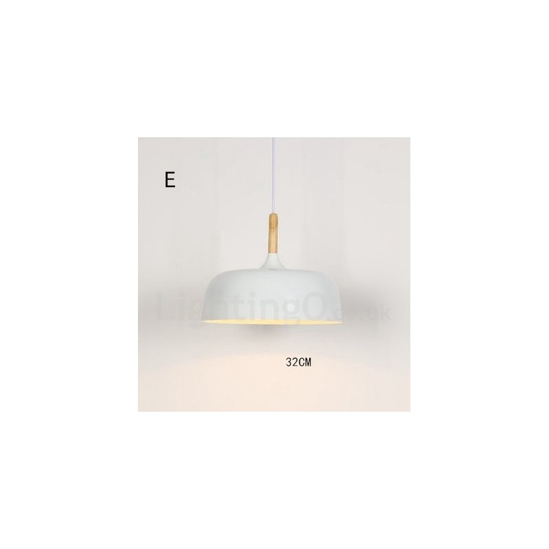 Lampada a sospensione moderna contemporanea in metallo 1 luce