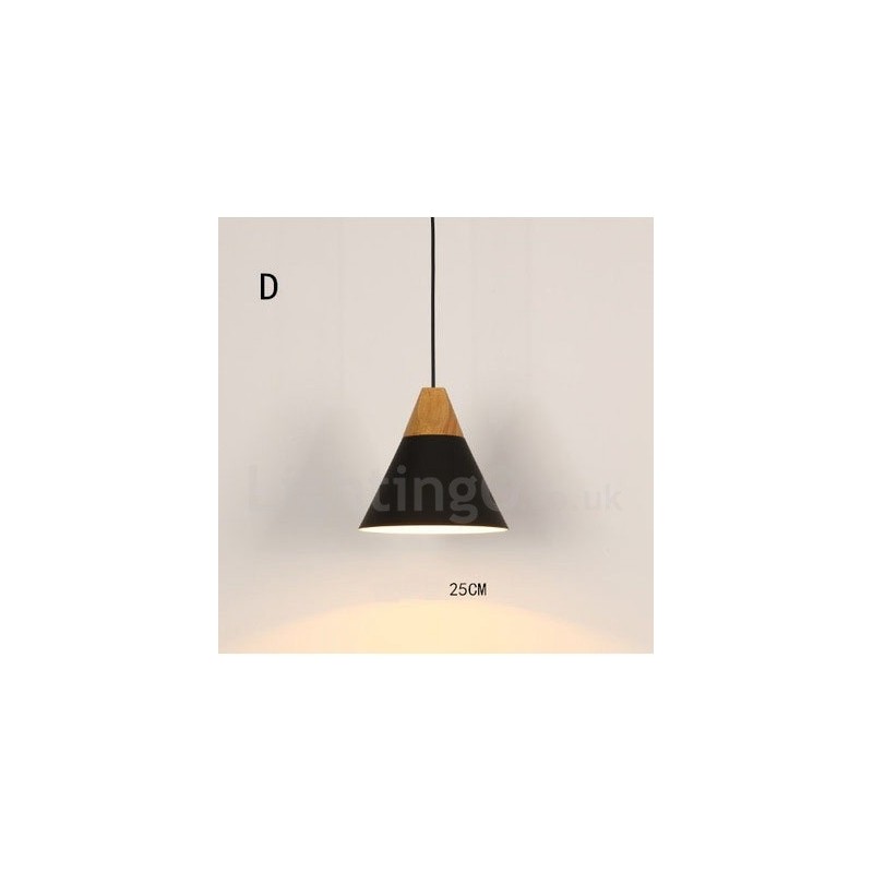 Lampada a sospensione moderna contemporanea in metallo 1 luce