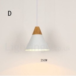 Lampada a sospensione moderna contemporanea in metallo 1 luce