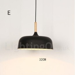 Lampada a sospensione moderna contemporanea in metallo 1 luce