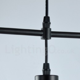Lampada a sospensione contemporanea in metallo 1 luce